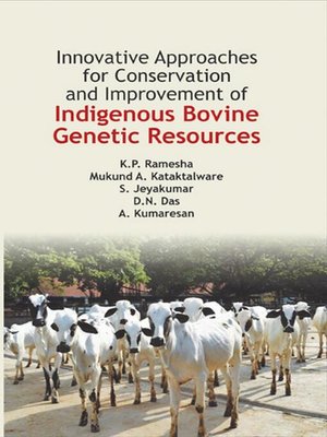 cover image of Innovative Approaches for Conservation and Improvement of Indigenous Bovine Genetic Resources